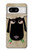 S2826 Cute Cartoon Unsleep Black Sheep Case For Google Pixel 8