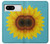 S3039 Vintage Sunflower Blue Case For Google Pixel 8