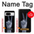 S3101 X-ray Peace Sign Fingers Case For Google Pixel 8