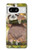S3138 Cute Baby Sloth Paint Case For Google Pixel 8