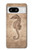S3214 Seahorse Skeleton Fossil Case For Google Pixel 8
