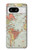 S3418 Vintage World Map Case For Google Pixel 8
