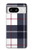 S3452 Plaid Fabric Pattern Case For Google Pixel 8