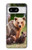 S3558 Bear Family Case For Google Pixel 8