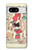 S3820 Vintage Cowgirl Fashion Paper Doll Case For Google Pixel 8