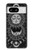 S3854 Mystical Sun Face Crescent Moon Case For Google Pixel 8 S3854 Mystical Sun Face Crescent Moon Case For Google Pixel 8