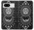 S3854 Mystical Sun Face Crescent Moon Case For Google Pixel 8 S3854 Mystical Sun Face Crescent Moon Case For Google Pixel 8