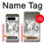 S0933 White Horses Case For Google Pixel 8 pro