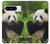 S1073 Panda Enjoy Eating Case For Google Pixel 8 pro