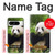 S1073 Panda Enjoy Eating Case For Google Pixel 8 pro