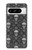 S2371 Skull Vintage Monochrome Pattern Case For Google Pixel 8 pro