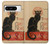 S2739 Chat Noir Black Cat Vintage Case For Google Pixel 8 pro