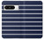 S2767 Navy White Striped Case For Google Pixel 8 pro