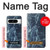 S2799 Light Blue Marble Stone Graphic Printed Case For Google Pixel 8 pro