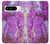 S2907 Purple Turquoise Stone Case For Google Pixel 8 pro