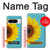 S3039 Vintage Sunflower Blue Case For Google Pixel 8 pro