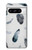 S3085 Feather Paint Pattern Case For Google Pixel 8 pro