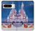 S3282 Santa Xmas Castle Case For Google Pixel 8 pro