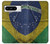 S3297 Brazil Flag Vintage Football Graphic Case For Google Pixel 8 pro