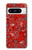 S3354 Red Classic Bandana Case For Google Pixel 8 pro