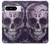 S3582 Purple Sugar Skull Case For Google Pixel 8 pro