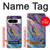 S3676 Colorful Abstract Marble Stone Case For Google Pixel 8 pro
