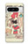 S3820 Vintage Cowgirl Fashion Paper Doll Case For Google Pixel 8 pro