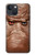 S3940 Leather Mad Face Graphic Paint Case For iPhone 14