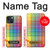 S3942 LGBTQ Rainbow Plaid Tartan Case For iPhone 14