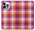 S3941 LGBT Lesbian Pride Flag Plaid Case For iPhone 13 Pro