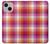 S3941 LGBT Lesbian Pride Flag Plaid Case For iPhone 13 mini