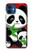 S3929 Cute Panda Eating Bamboo Case For iPhone 12 mini