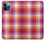 S3941 LGBT Lesbian Pride Flag Plaid Case For iPhone 12 Pro Max