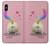 S3923 Cat Bottom Rainbow Tail Case For iPhone X, iPhone XS