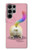 S3923 Cat Bottom Rainbow Tail Case For Samsung Galaxy S23 Ultra