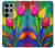 S3926 Colorful Tulip Oil Painting Case For Samsung Galaxy S23 Ultra