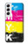 S3930 Cyan Magenta Yellow Key Case For Samsung Galaxy S22