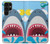 S3947 Shark Helicopter Cartoon Case For Samsung Galaxy S22 Ultra