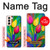 S3926 Colorful Tulip Oil Painting Case For Samsung Galaxy S21 5G