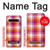 S3941 LGBT Lesbian Pride Flag Plaid Case For Samsung Galaxy S10 5G