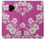 S3924 Cherry Blossom Pink Background Case For Samsung Galaxy S9