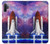 S3913 Colorful Nebula Space Shuttle Case For Samsung Galaxy Note 10 Plus