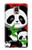 S3929 Cute Panda Eating Bamboo Case For Samsung Galaxy Note 4