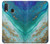 S3920 Abstract Ocean Blue Color Mixed Emerald Case For Samsung Galaxy A20e
