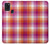 S3941 LGBT Lesbian Pride Flag Plaid Case For Samsung Galaxy A21s