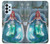 S3911 Cute Little Mermaid Aqua Spa Case For Samsung Galaxy A23
