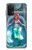 S3911 Cute Little Mermaid Aqua Spa Case For Samsung Galaxy A32 4G