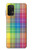 S3942 LGBTQ Rainbow Plaid Tartan Case For Samsung Galaxy A32 4G