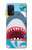 S3947 Shark Helicopter Cartoon Case For Samsung Galaxy A32 4G