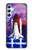 S3913 Colorful Nebula Space Shuttle Case For Samsung Galaxy A34 5G